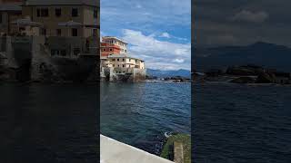 Ligurian sea Boccadasse Genova Liguria Italia [upl. by Euqimod776]