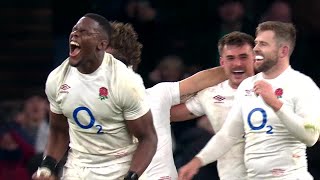 Celebrations at Twickenham as England beat Ireland [upl. by Grimes821]