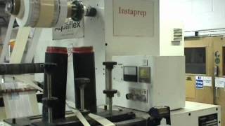 Aquaflex Instaprep LCQX 100 Label Press [upl. by Halyak]