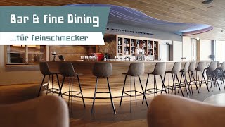 Bar und Fine Dining  Familienurlaub im Allgäuer Berghof [upl. by Hosfmann896]