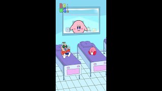 Baby Dr babble vs Baby Kirby Bowser12345 kirby drbabble shorts [upl. by Lehcir]