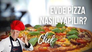 Ev Yapımı PİZZA  Oktay Usta [upl. by Acinat]