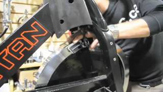 Indoor Cycling Repairs  Fixing your Spin Bike Brake Pads [upl. by Erdnaet]