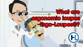 Dental Traditional Loupes vs Ergonomic Loupes vs ErgoLoupes® [upl. by Darnok]