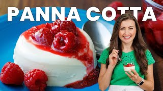 Easy Panna Cotta Every Time Perfect MakeAhead Dessert [upl. by Adiahs]