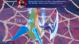 SAISON 1  Rebondir 5 fois sur les Rebondisseurs de SpiderMan Sans Toucher le Sol [upl. by Elatan]