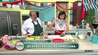 Berenjenas a la parmesana Parte 1 [upl. by Idihsar]