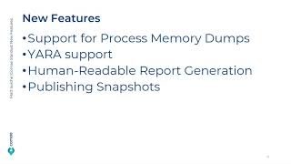 Comae Stardust  New Features Process Memory Dumps [upl. by Rosabel430]