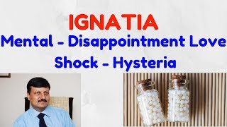 Ignatia Homeopathic Medicine  Dr Ketan Shah  MD Homeopath  Hindi [upl. by Annayak]