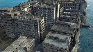 GHOSTLY BATTLESHIP The Mysterious Abandonment of Hashima Island [upl. by Tarra]