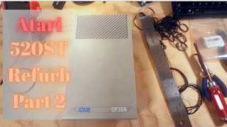 Atari 520 ST refurb part 2 [upl. by Christianna704]