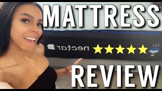 NECTAR Mattress amp BED FRAME UNBOXING amp REVIEW [upl. by Nalaf]