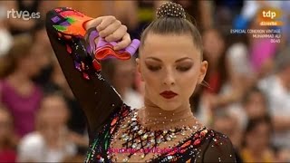 Melitina Staniouta Ribbon AA  WC Guadalajara 2016 [upl. by Sivia]