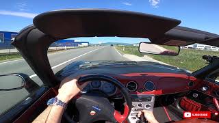 FIAT BARCHETTA 18 16V 130HP  POV 0100kmh  dragy [upl. by Demeter]