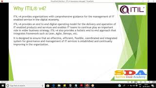 ITIL v4 Training by 1WorldTraining [upl. by Sirotek276]