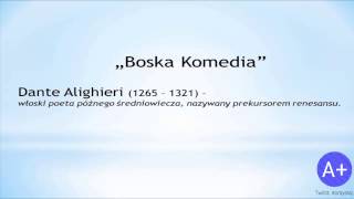 Lektury Boska Komedia [upl. by Names]