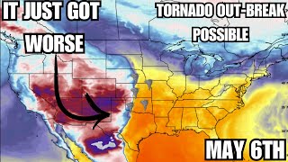 Tornado outbreak is possible [upl. by Hutchison]