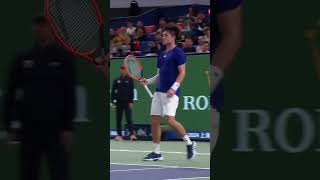 😱🎾 Un revers à 170kmh  shorts tennis atp [upl. by Nehcterg650]