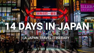 How to Spend 14 Days in Japan  A Japan Travel Itinerary [upl. by Melquist]