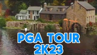 PGA Tour 2K23 Course Showcase Tingle CreekEngland [upl. by Ahidam]