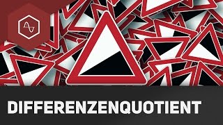 Differenzenquotient einfach erklärt [upl. by Irreg]