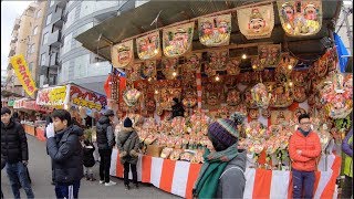 4K Walking of Imamiya Ebisu shrine Tokaebisu festival [upl. by Adorl]