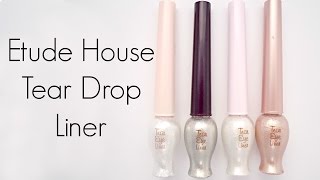 Review Etude House Tear Drop Liners [upl. by Meek907]