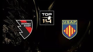 Oyonnax  Perpignan TOP14 19e Journée Saison 202324 [upl. by Yrod786]