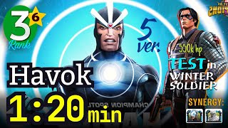 120 min Havok 6 Rank3 Noboost ver5 Test in ROL Synergy Professorx Magneto white [upl. by Nnaed]