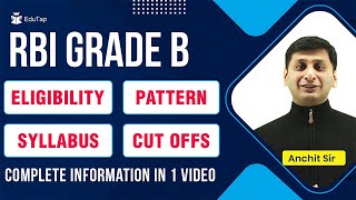 RBI Grade B Examination Complete Details  Pattern  Syllabus  Eligibility  Cut Offs  Strategy [upl. by Fons]