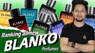 Best BLANKO Perfumes🤴From Worst to Best  Should you buy itBlanko by KING perfumegyaan [upl. by Appel]