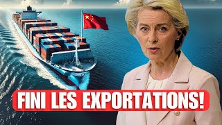 La Chine Diminue ses Exportations aux USA et à l’UE  Quel Impact sur le Commerce Mondial [upl. by Oluap602]