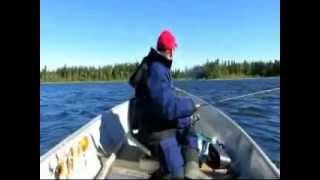 Navigating Upstream At Eddie Norths Windsor Lake Outpost Camp [upl. by Holladay]