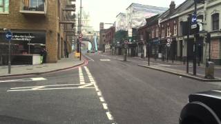 Ken Block and Matt LeBlanc filming Top Gear on Tower Bridge [upl. by Oalsecnew]