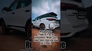 TOP 5 REASONS to BUY toyotafortuner shorts fortuner fortunerlover whasappstatus fortuner [upl. by Jessy]