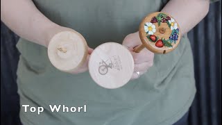 Spindle Types Top Whorl Bottom Whorl and Supported [upl. by Eisus]