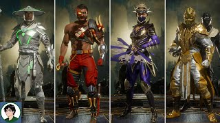 Kombat League All Skins S1S13 SHOWCASE  Mortal Kombat 11 [upl. by Suivatnad195]