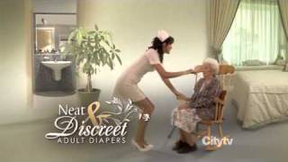 Neat and Discreet Adult Diapers Commercial [upl. by Anesor]