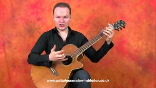 Chord Buddy Demonstration  Greg X  Wimbledon School of Guitar in London [upl. by Oravla463]