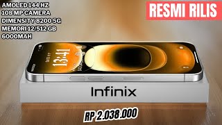 SPEK ELIT HARGA GAK NGOTAK  DIMENSITY 8200 5G RAM 12512 GB AMOLED 144 HZ  HP INFINIX 2024 [upl. by Krueger]