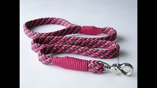 How to Make a ParacordPPM Cord Dog LeashSimple Common Whipping Knot Version [upl. by Maram821]