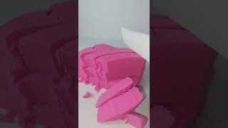 Very Satisfying and Relaxing Kinetic Sand ASMRdrop and squish shorts asmr satisfying viralvideo [upl. by Elleinwad821]