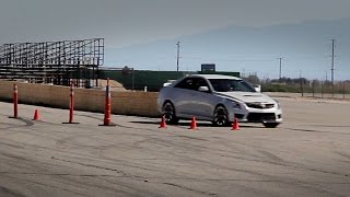 Cadillac ATSV  Fast Blast MPG Track Review  Everyday Driver [upl. by Yekim]