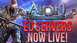 Bajheera Plays AION Classic EU Servers Live  First Look Gameplay Highlights [upl. by Annyl]