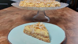 İkea  nın İsveç Usulü Bademli Kek Tarifi  UN YOK❗Swedish Almond Cake  Almondy [upl. by Ecirtnahs]