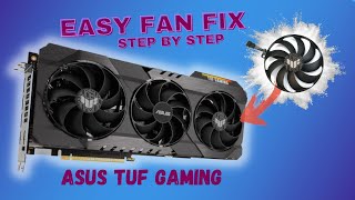 Asus TUF Gaming  Fan Replacement in 10 mins [upl. by Rosy293]