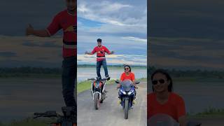 Mera Dono Bike Ek Sath Ride Pe Jana Chahti Hai 🏍️❤️ shorts ktm ytshorts [upl. by Erreid314]