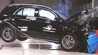 MercedesBenz GLE – Crash Test [upl. by Ecinreb]