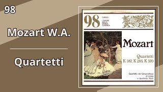 Mozart • Quartetti K 387 K 285 K 370  various  TMC98 [upl. by Rives]