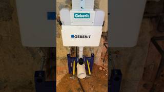 Geberit modern bathroom fittings flush trending anime shortvideo viral plumbing [upl. by Avlasor]